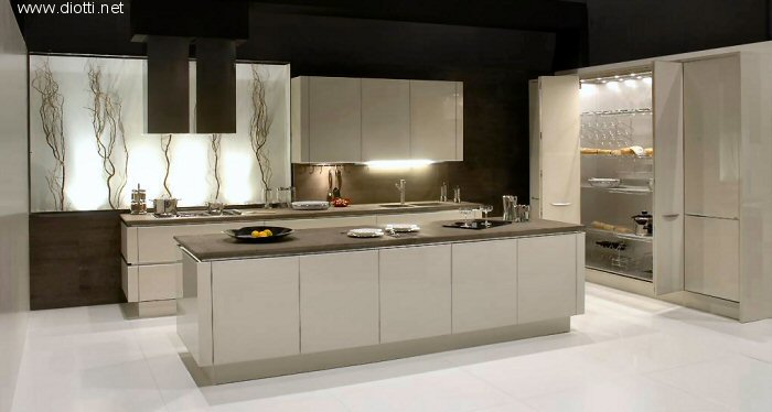 Idea 2000 cucina laccata lucida Snaidero Cucine design Pininfarina bis
